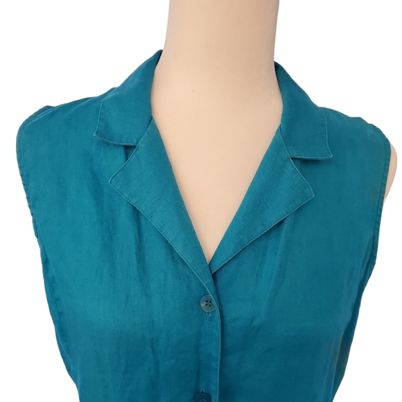 Petite Sophisticate Dresses Petite Sophisticate Size 100 Linen 90s